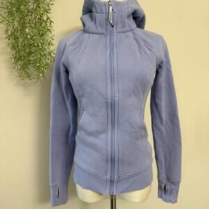 Lululemon Scuba Lavander Hoodie Size 2